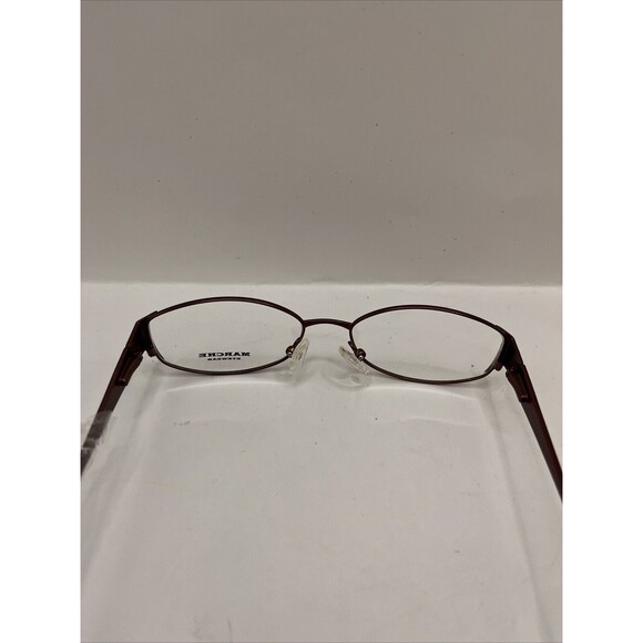 Marche Eyeglasses H1012 C1 Designer Demo Lens Red 51-17-140